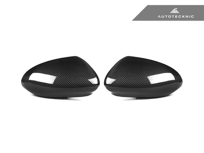 AutoTecknic Replacement Dry Carbon Mirror Covers - Toyota GR86 | Subaru BRZ 2022-Up - Graveyard Performance