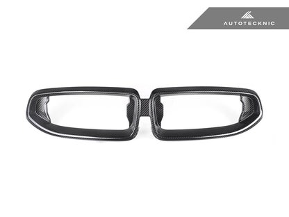 AutoTecknic Replacement Dry Carbon Grille Surround - G42 2-Series - Graveyard Performance