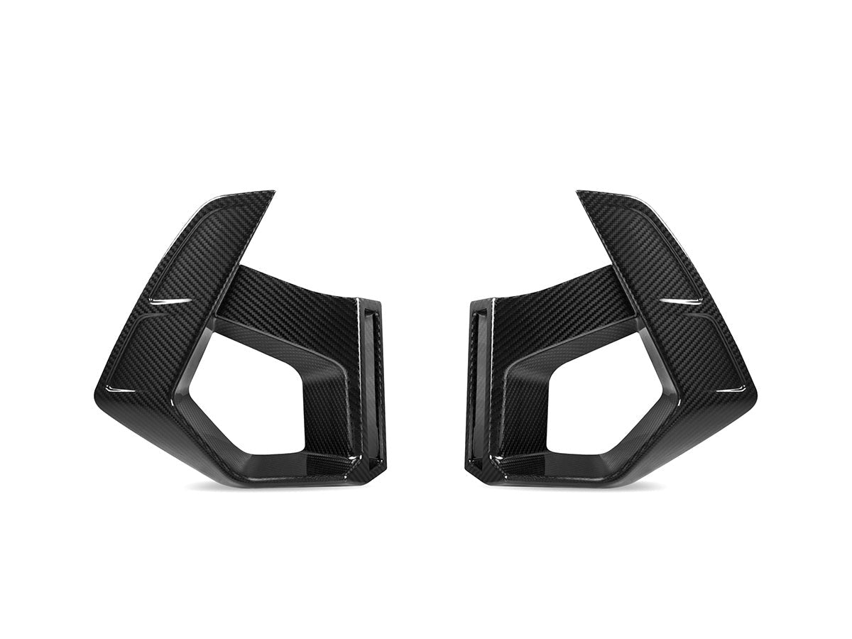 AutoTecknic Dry Carbon Front Bumper Air Vent Set - F97 X3M LCI | F98 X4M LCI