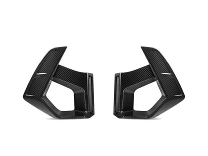 AutoTecknic Dry Carbon Front Bumper Air Vent Set - F97 X3M LCI | F98 X4M LCI