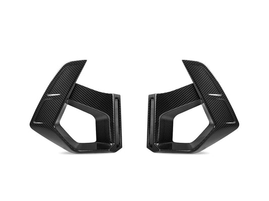 AutoTecknic Dry Carbon Front Bumper Air Vent Set - F97 X3M LCI | F98 X4M LCI