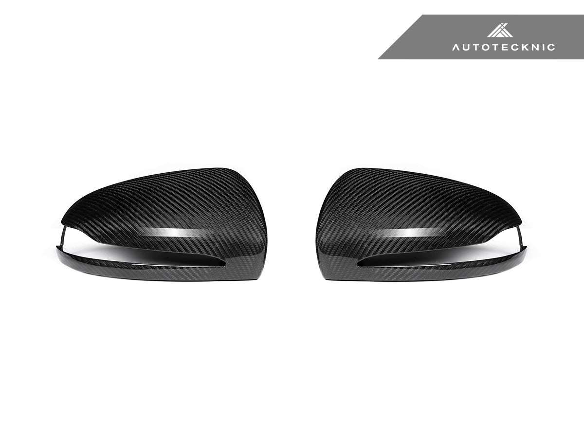 AutoTecknic Replacement Version II Dry Carbon Mirror Covers - Mercedes-Benz W222 S-Class
