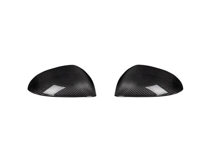 AutoTecknic Replacement Dry Carbon Mirror Covers - Mercedes-Benz W206 C-Class - Graveyard Performance