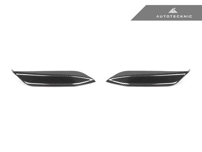AutoTecknic Dry Carbon Corsa Bumper Trim - F80 M3 | F82/ F83 M4 - Graveyard Performance