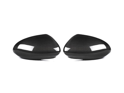AutoTecknic Replacement Dry Carbon Mirror Covers - Toyota GR86 | Subaru BRZ 2022-Up - Graveyard Performance