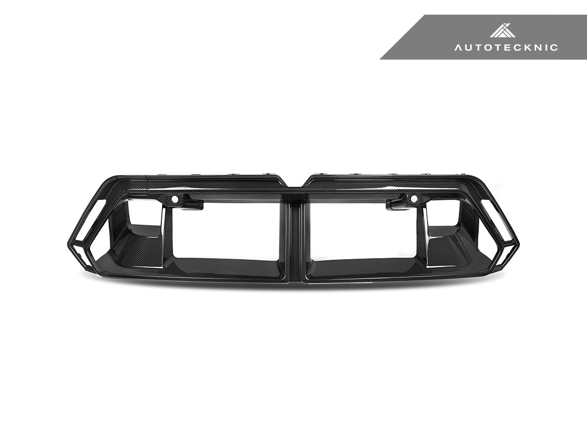 AutoTecknic Dry Carbon OEM-Spec Center Bumper Trim - G90/ G99 M5 - Graveyard Performance