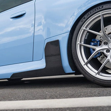 BMW M2 G87 M Type Carbon Fiber Side Skirts Extensions | Palenon Performance - Graveyard Performance