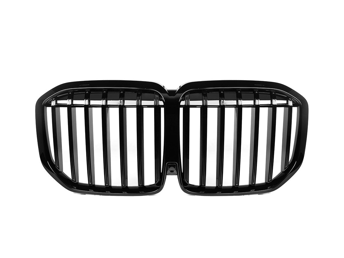 AutoTecknic Painted Glazing Black Front Grille - G07 X7 LCI