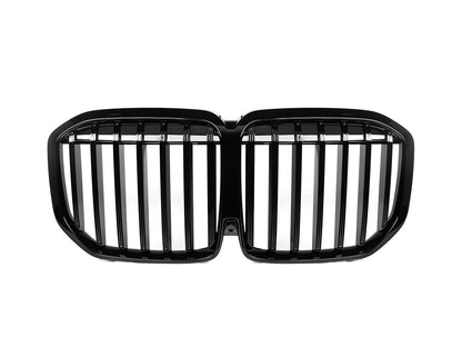 AutoTecknic Painted Glazing Black Front Grille - G07 X7 LCI