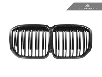 AutoTecknic Dual-Slats Dry Carbon Front Grille - G07 X7 Pre-LCI - Graveyard Performance