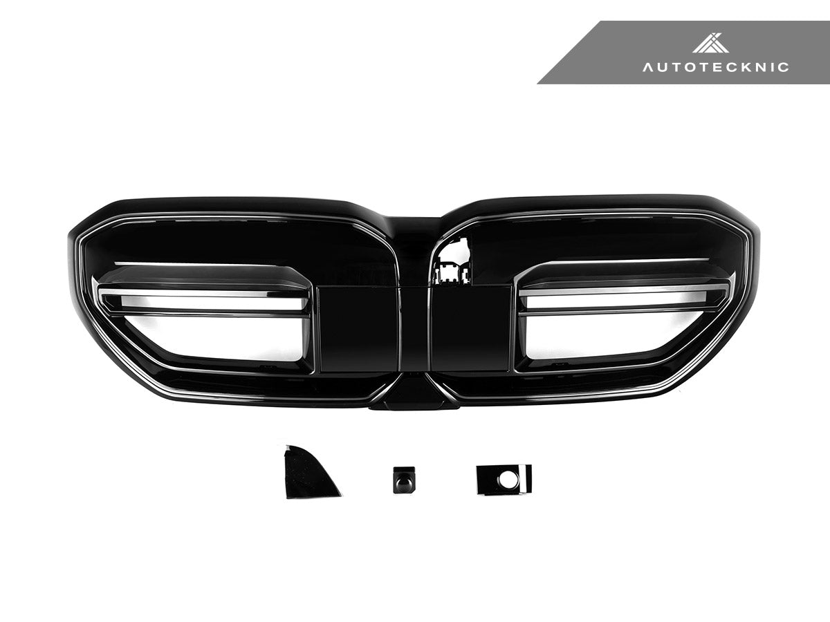 AutoTecknic Gloss Black Front Grille - G60 5-Series - Graveyard Performance