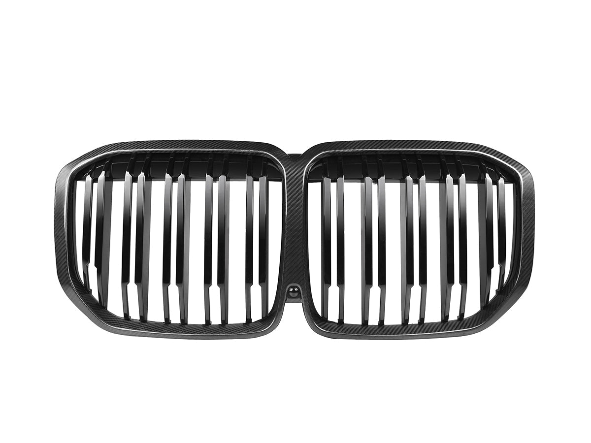 AutoTecknic Dual-Slats Dry Carbon Front Grille - G07 X7 Pre-LCI