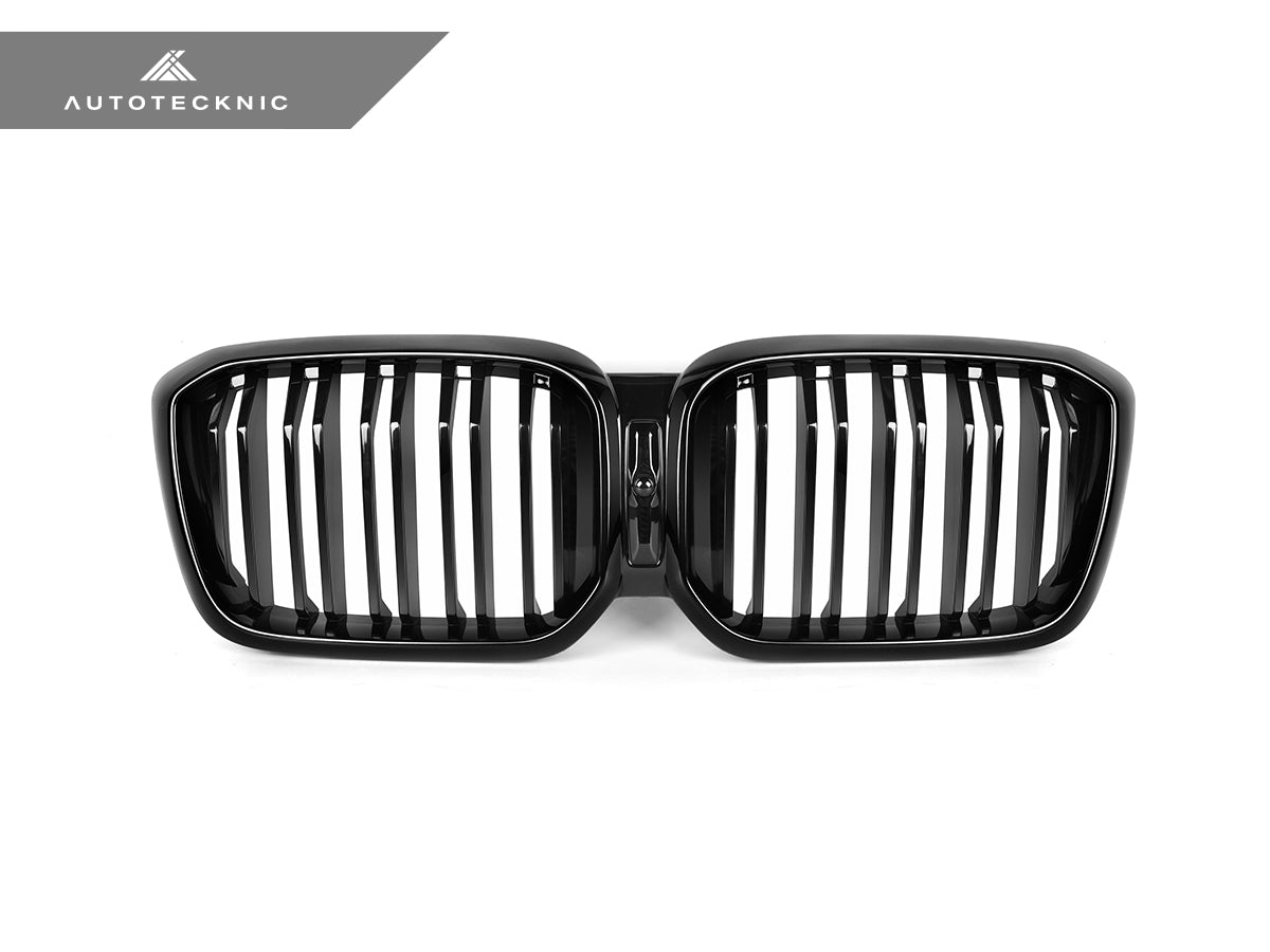 AutoTecknic Dual-Slats Gloss Black Front Grille - G01 X3 | G02 X4 LCI - Graveyard Performance