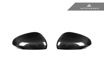 AutoTecknic Replacement Dry Carbon Mirror Covers - Mercedes-Benz V177 | W177 A-Class | W118 CLA-Class - Graveyard Performance