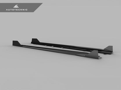 AutoTecknic Dry Carbon Side Skirt Extension Set - G87 M2 - Graveyard Performance