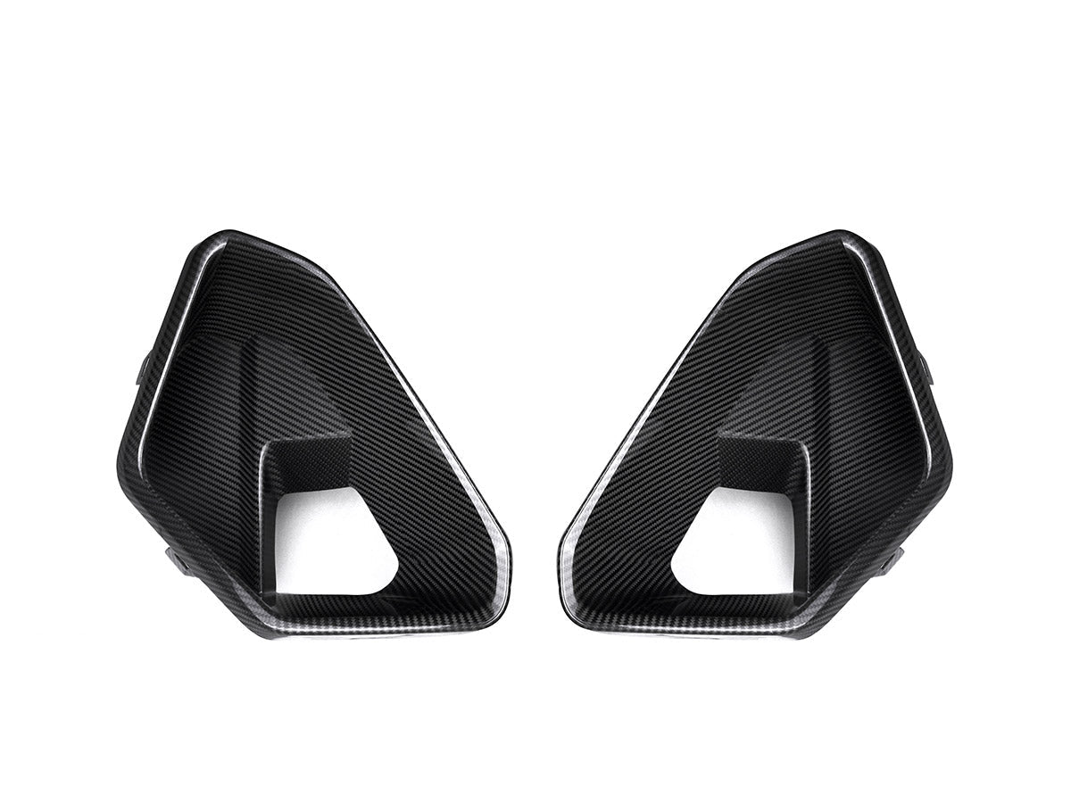 AutoTecknic Carbon Fiber Front Bumper Air Vent Set - G06 X6 M-Sport LCI