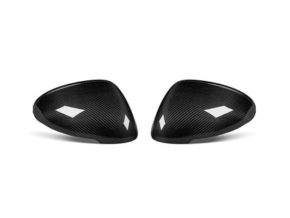 AutoTecknic Replacement Dry Carbon Mirror Covers - Porsche 95B Macan - Graveyard Performance