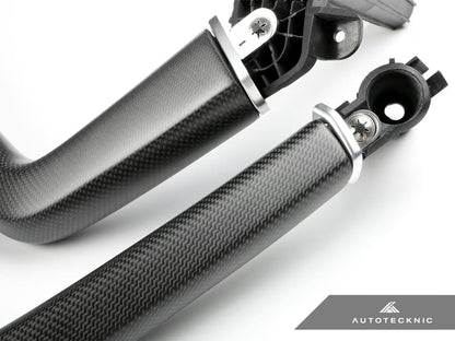 AutoTecknic Carbon Fiber Interior Handle Set - Porsche 9Y0 Cayenne 2019-2025 - Graveyard Performance