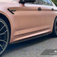 AutoTecknic Dry Carbon Fiber Side Skirt Extension Set - F90 M5 | G30 5-Series