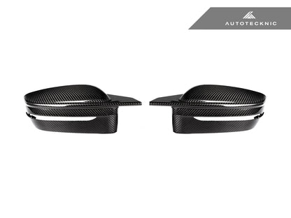 AutoTecknic G8X Style M-Inspired Version II Dry Carbon Mirror Covers - G20 3-Series | G22/ G26 4-Series - Graveyard Performance