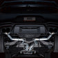 AWE 2024 Ford Mustang GT Fastback S650 RWD Track Edition Catback Exhaust w/ Quad Diamond Black Tips
