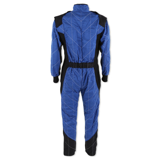 RaceQuip Blue Chevron-5 Suit SFI-5 - M Tall