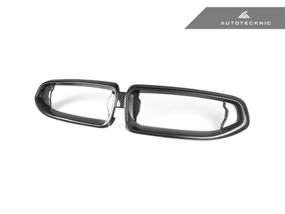 AutoTecknic Replacement Dry Carbon Grille Surround - G42 2-Series - Graveyard Performance