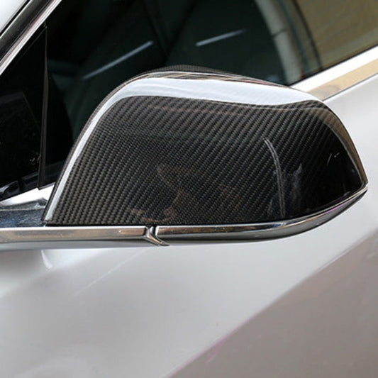 Tesla Model S & 3 & Y Carbon Fiber Mirror Caps | Palenon Performance - Graveyard Performance