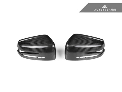AutoTecknic Replacement Version II Dry Carbon Mirror Covers - Mercedes-Benz SUV Vehicles - Graveyard Performance