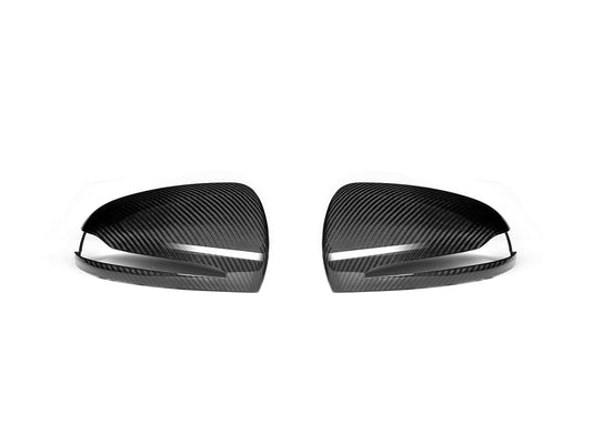 AutoTecknic Replacement Version II Dry Carbon Mirror Covers - Mercedes-AMG X290 GT43 | GT50 | GT53 | GT63