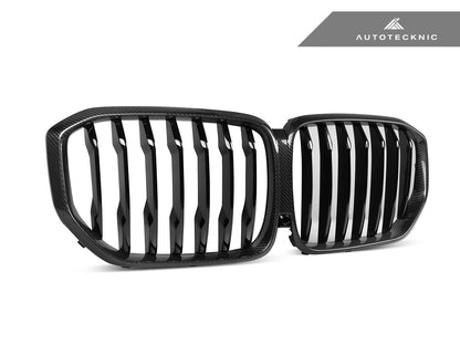 AutoTecknic Dry Carbon Fiber Front Grille - G05 X5 Pre-LCI - Graveyard Performance