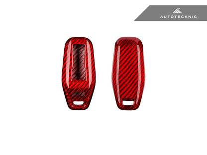 AutoTecknic Dry Carbon Remote Key Case - Audi A6 e-tron | Q4 e-tron | Q6L e-tron 2025-Up - Graveyard Performance
