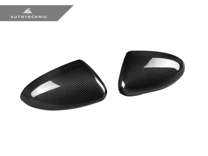 AutoTecknic Replacement Dry Carbon Mirror Covers - Toyota GR86 | Subaru BRZ 2022-Up - Graveyard Performance