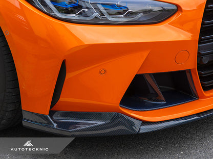 AutoTecknic Dry Carbon Fiber Performante Front Aero Lip - G80 M3 | G82/ G83 M4 - Graveyard Performance