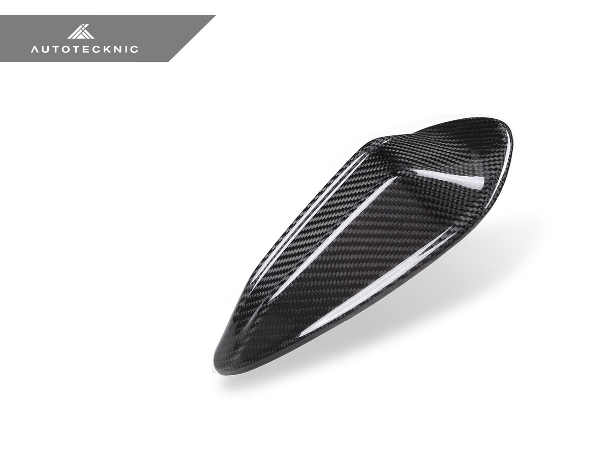 AutoTecknic Dry Carbon Roof Antenna Cover - G22 4-Series LCI - Graveyard Performance