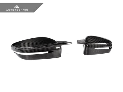 AutoTecknic G8X Style M-Inspired Version II Dry Carbon Mirror Covers - G42 2-Series - Graveyard Performance