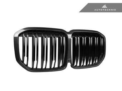 AutoTecknic Dual-Slats Dry Carbon Front Grille - G07 X7 Pre-LCI - Graveyard Performance