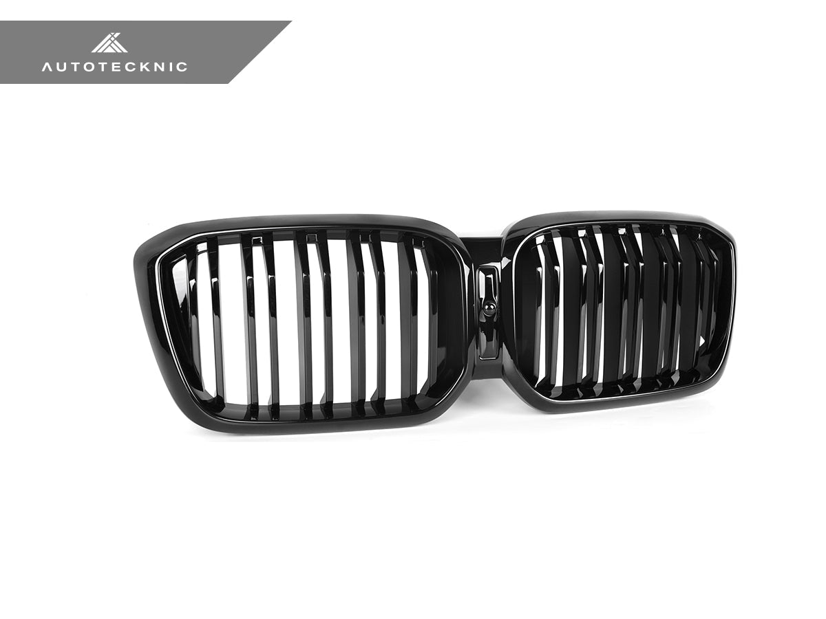 AutoTecknic Dual-Slats Gloss Black Front Grille - G01 X3 | G02 X4 LCI - Graveyard Performance