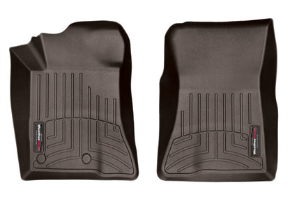 WeatherTech 2015+ Ford Mustang Front FloorLiner - Cocoa - Graveyard Performance