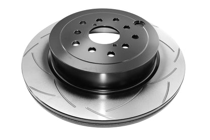 DBA 15-21 Subaru WRX STi / 11-21 Subaru BRZ w/Perf. Pkg. Rear Slotted Street Series Rotor - Graveyard Performance