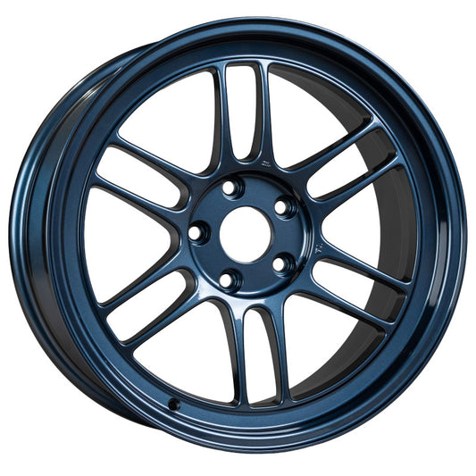 Enkei RPF1 18 x 9.5 5x114.3 38mm Offset 73mm Center Bore Misty Blue Wheel - Graveyard Performance