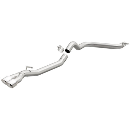 MagnaFlow Sys C/B 15-16 Volkswagen Golf TDI 2.5in Polished SS Dual Tip Driver Side Rear Exit - Graveyard Performance