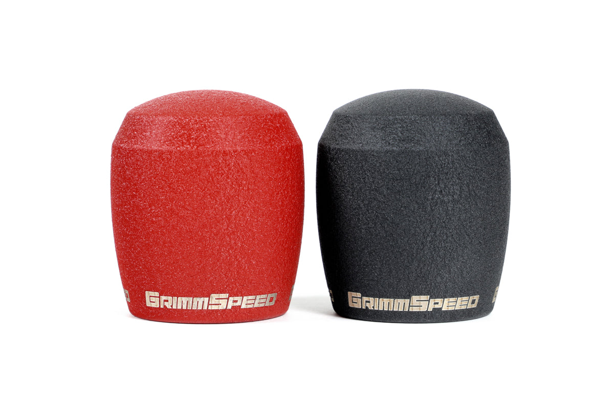 GrimmSpeed Stubby Shift Knob Stainless Steel Raw M12x1.25 Manual For Subaru/Ford