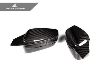 AutoTecknic G8X Style M-Inspired Version II Dry Carbon Mirror Covers - G20 3-Series | G22/ G26 4-Series - Graveyard Performance