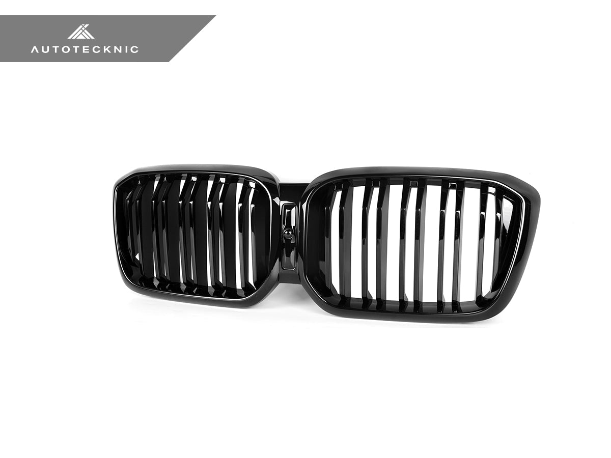 AutoTecknic Dual-Slats Gloss Black Front Grille - G01 X3 | G02 X4 LCI - Graveyard Performance