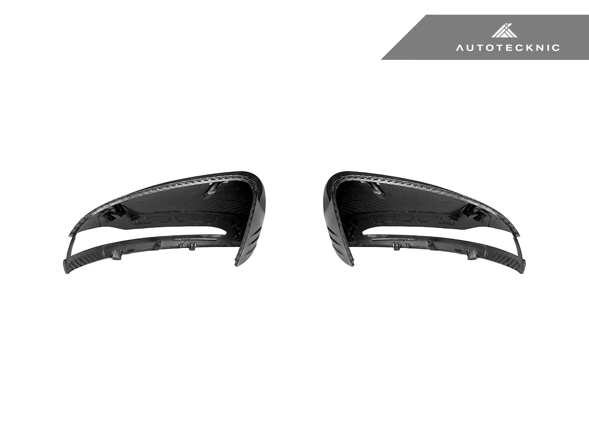 AutoTecknic Replacement Version II Dry Carbon Mirror Covers - Mercedes-Benz W213 E-Class