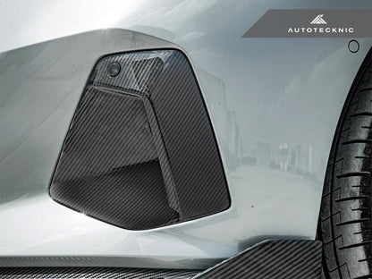 AutoTecknic Dry Carbon Front Bumper Trim Set - G60 5-Series - Graveyard Performance