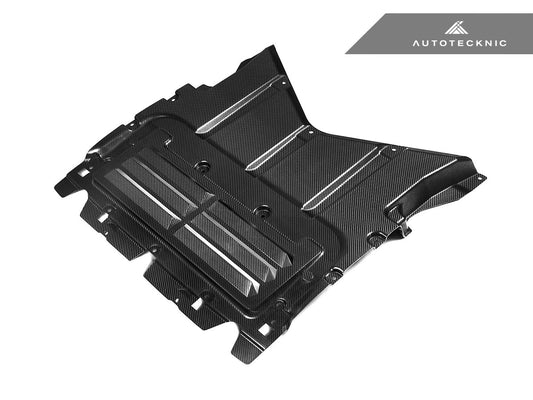 AutoTecknic Pre-Preg Carbon Oil Cooler Skit Plate - G90/ G99 M5 - Graveyard Performance