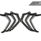 AutoTecknic Carbon Fiber Interior Handle Set - Porsche 9Y0 Cayenne 2019-2025