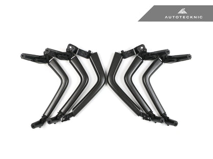AutoTecknic Carbon Fiber Interior Handle Set - Porsche 9Y0 Cayenne 2019-2025 - Graveyard Performance